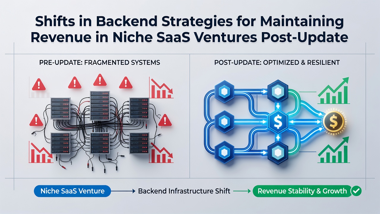 Shifts in Backend Strategies for Maintaining Revenue in Niche SaaS Ventures Post-Update
